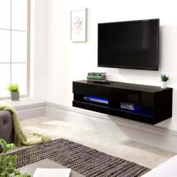 "Galicia Standard TV Unit with Shelving for TVs up to 46""" - thumbnail 2