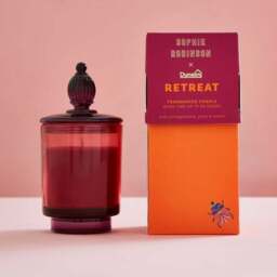 Sophie Robinson Retreat Pomegranate, Plum & Amber Candle - thumbnail 2