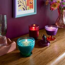 Sophie Robinson Retreat Pomegranate, Plum & Amber Candle - thumbnail 3