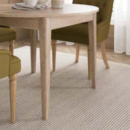 Bromley II Extendable 4-6 Seater Round to Oval Dining Table - thumbnail 5
