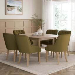 Bromley II Extendable 4-6 Seater Round to Oval Dining Table - thumbnail 2
