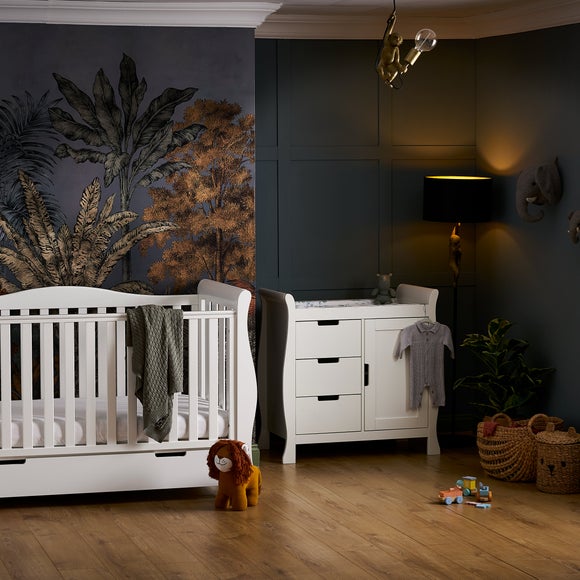 Obaby Stamford Luxe 2 Piece Nursery Room Set, Pine - image 1
