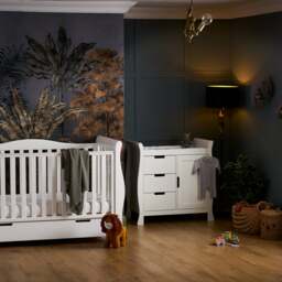 Obaby Stamford Luxe 2 Piece Nursery Room Set, Pine - thumbnail 1