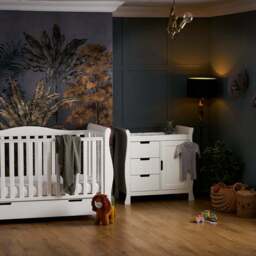 Obaby Stamford Luxe 2 Piece Nursery Room Set, Pine - thumbnail 2