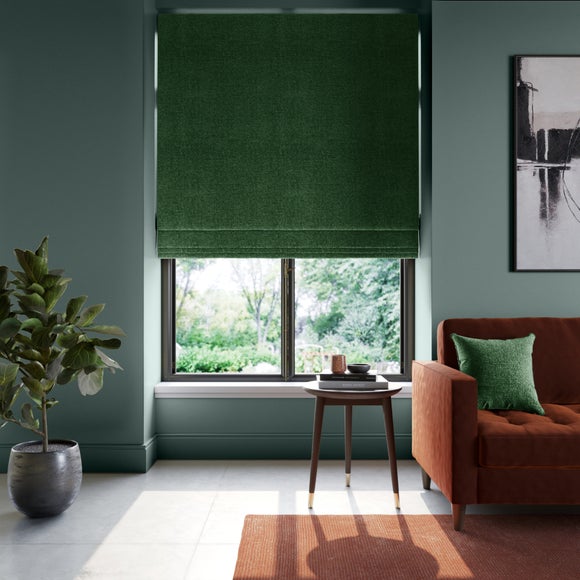 Textured Chenille Made To Measure Roman Blind - image 1