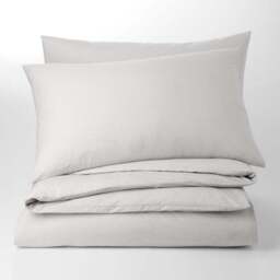 Pure Cotton Plain Dye Duvet Cover - thumbnail 3
