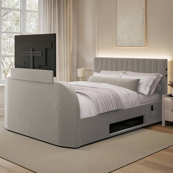 XR Living Maisie 5.1 Surround Sound Side Lift Ottoman TV Bed - image 1