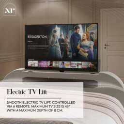 XR Living Maisie 5.1 Surround Sound Side Lift Ottoman TV Bed - thumbnail 5