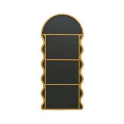 The Fluctus Dome Arch Topped Wavy Wall Mirror - thumbnail 2