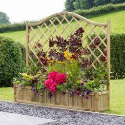 York Wooden Planter