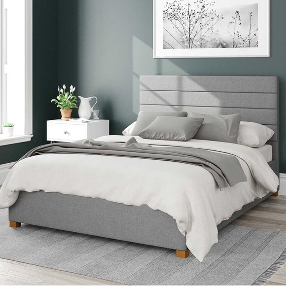 Kelly Eire Linen Ottoman Bed Frame - image 1