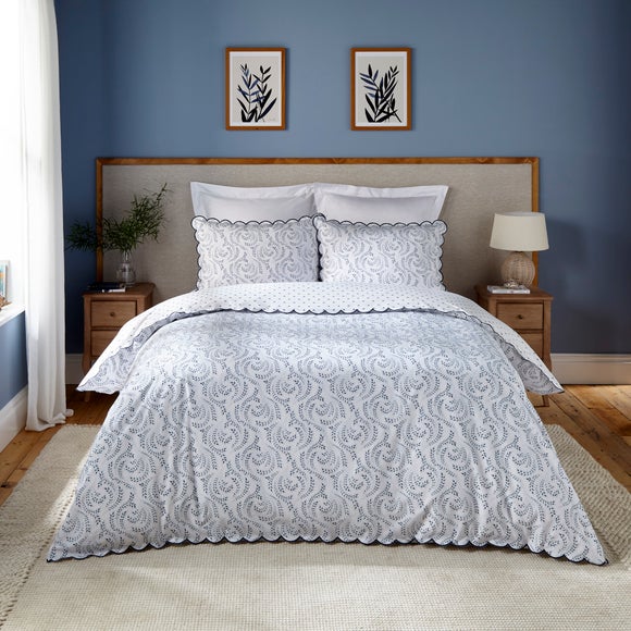 Dorma Eventide 100% Cotton Duvet Cover & Pillowcase Set - image 1