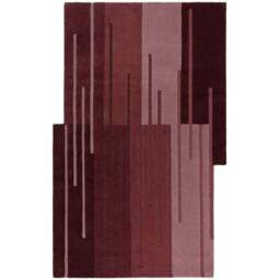 Split Ombre Shaped Wool Rug - thumbnail 5