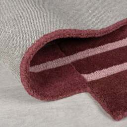 Split Ombre Shaped Wool Rug - thumbnail 4