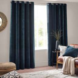 Yard Chenille Eyelet Curtains - thumbnail 2