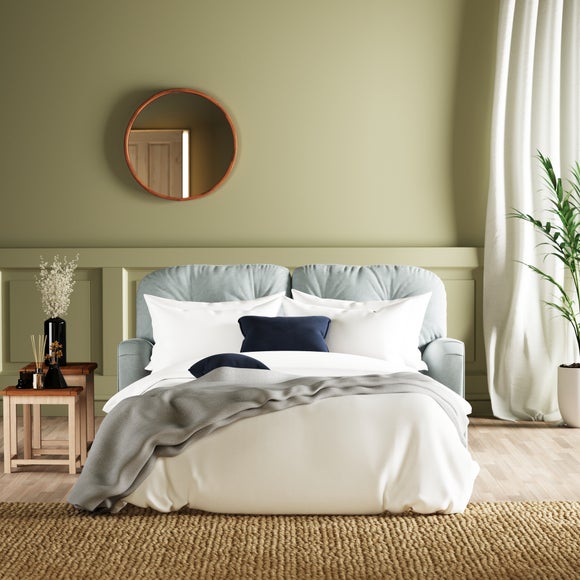Martha Vintage Velvet 2 Seater Double Sofa Bed - image 1
