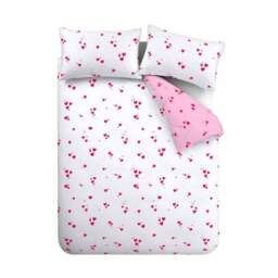 Catherine Lansfield Seersucker Heart Reversible Duvet Cover & Pillowcase Set - thumbnail 6