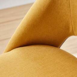 Jonas Adjustable Height Bar Stool, Fabric - thumbnail 3