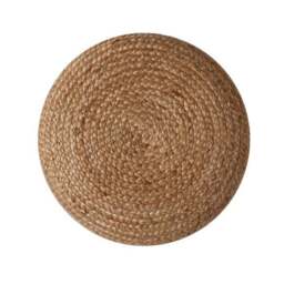 Jute Natural Pouffe - thumbnail 4
