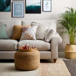 Jute Natural Pouffe - thumbnail 5