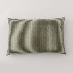 Chenille Striped Rectangular Cushion Cover - thumbnail 3