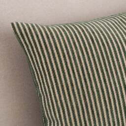 Chenille Striped Rectangular Cushion Cover - thumbnail 5