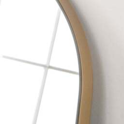 Yearn Simple Arched Overmantel Wall Mirror - thumbnail 2