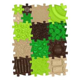 Muffik Forest Path Orthopaedic Sensory Play Mat Set of 15 - thumbnail 2