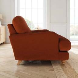 Martha Matte Plush Velvet Snuggle Sofa - thumbnail 2