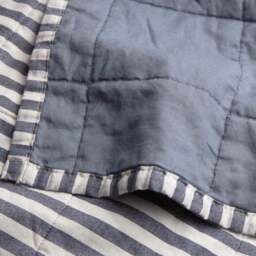 Yard Hebden Stripe 100% Cotton Bedspread - thumbnail 2