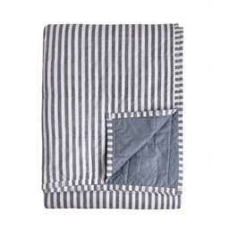 Yard Hebden Stripe 100% Cotton Bedspread - thumbnail 4