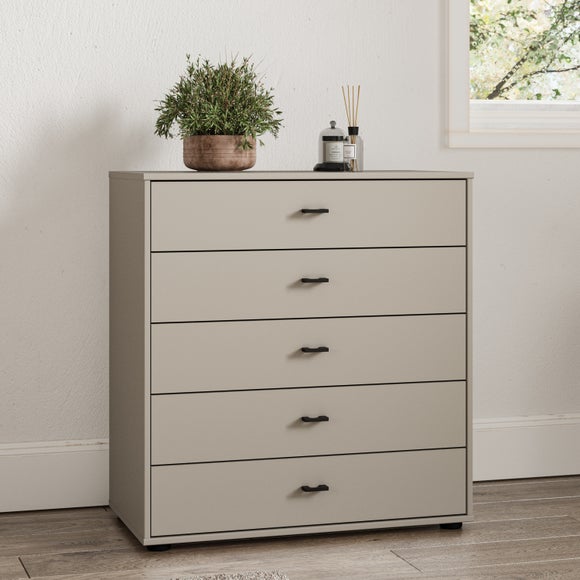 Wiemann Kahla Matt Large 5 Drawer Chest - image 1