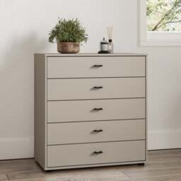 Wiemann Kahla Matt Large 5 Drawer Chest - thumbnail 1