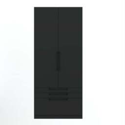 Foster Double 3 Drawer Wardrobe - thumbnail 3