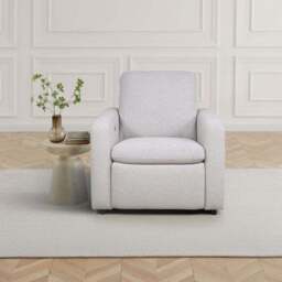 Zaria Boxy Basketweave Power Recliner Armchair - thumbnail 2
