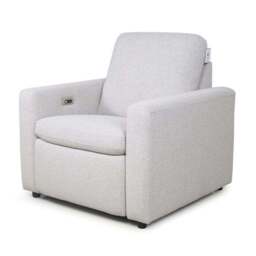 Zaria Boxy Basketweave Power Recliner Armchair - thumbnail 5