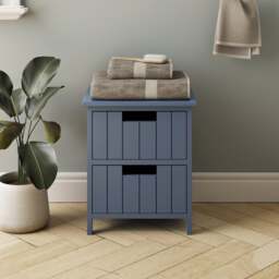 Ronnie 2 Drawer Bathroom Storage Unit - thumbnail 1