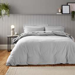 Soft & Cosy Luxury 100% Brushed Cotton Duvet Cover & Pillowcase Set - thumbnail 1