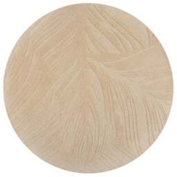 Lino Leaf Round Rug - thumbnail 5
