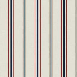 Coastal Salcombe Stripe Made to Measure Curtains - thumbnail 3