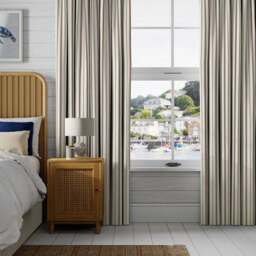 Coastal Salcombe Stripe Made to Measure Curtains - thumbnail 2