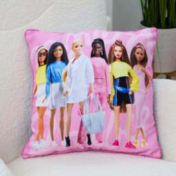 Barbie Unboxed Reversible Square Cushion - thumbnail 3