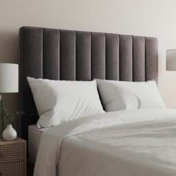 Luxury Velvet Vertical Stripe Headboard