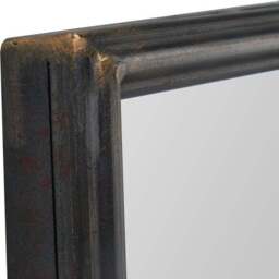 Antique Bronze Rectangular Full Length Leaner Mirror - thumbnail 2