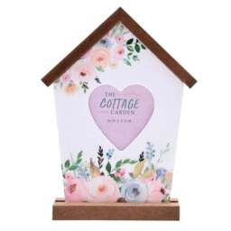 The Cottage Garden Birdhouse Heart Photo Frame - thumbnail 2