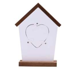 The Cottage Garden Birdhouse Heart Photo Frame - thumbnail 4