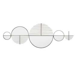 Elements Mirrored Round Indoor Outdoor Wall Art Mirror - thumbnail 2