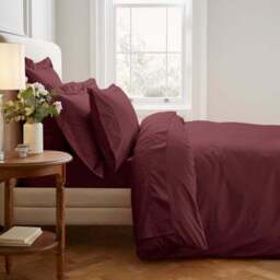 Dorma Crisp & Fresh 400 Thread Count Egyptian Cotton Percale Flat Sheet - thumbnail 2
