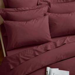 Dorma Crisp & Fresh 400 Thread Count Egyptian Cotton Percale Flat Sheet - thumbnail 3