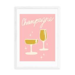 East End Prints Champagne Framed Print - thumbnail 2